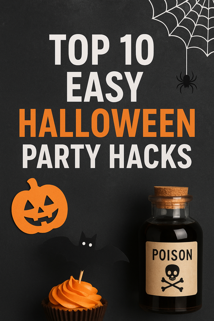 π Top 10 EASY Halloween Party Hacks