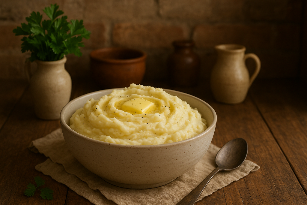 🥔✨ The Easiest & Creamiest Mashed Potatoes Ever — Just Like Grandma’s Kitchen! 🧈🏡