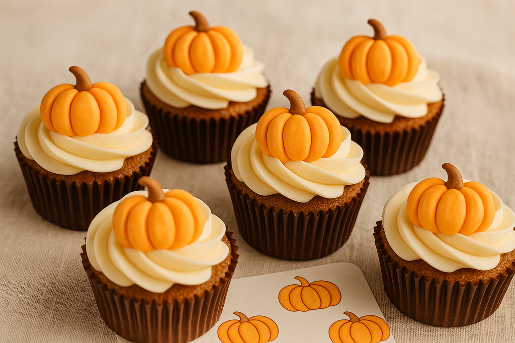 π§‘ Royal Icing Pumpkin Toppers