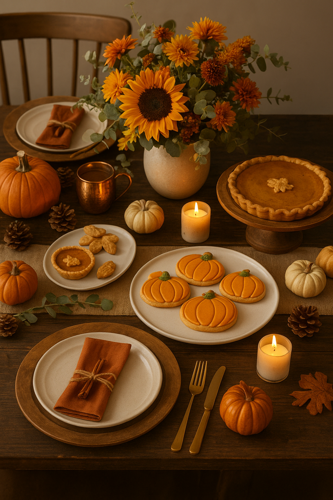 ππ Fall Party Ideas: Cozy Tablescapes & Pumpkin-Themed Desserts πβ¨