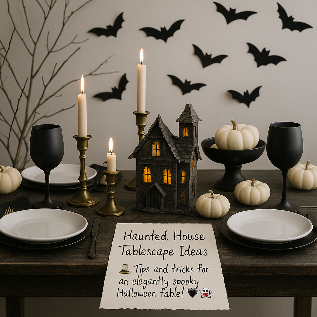 π―οΈ Haunted House Tablescape Ideas π»πΈοΈ