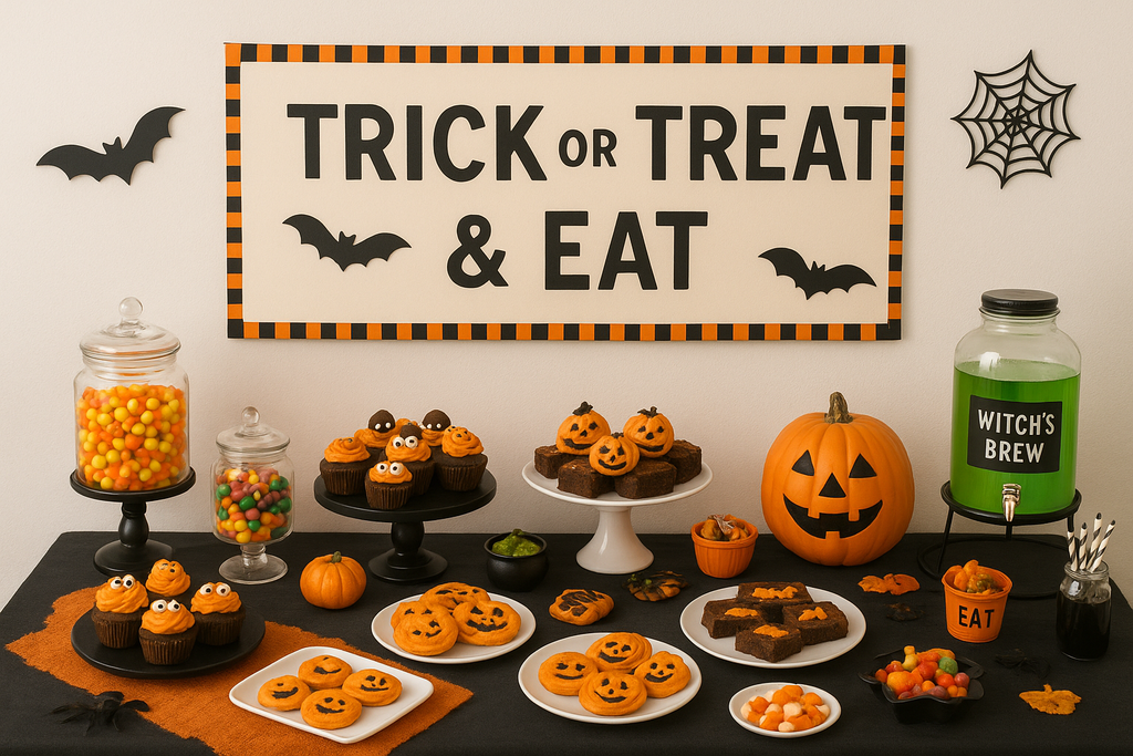π¬ How to Host a βTrick-or-Treat & Eatβ Dessert Barπ¬