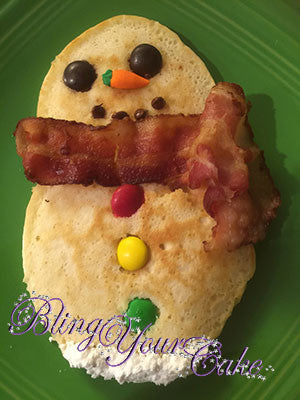 Snowmen Pancakes