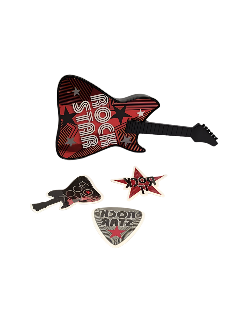 Rock Star Guitar Cake Topper