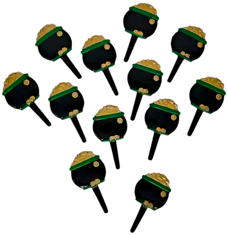 12 Pot of Gold Cupcake Picks