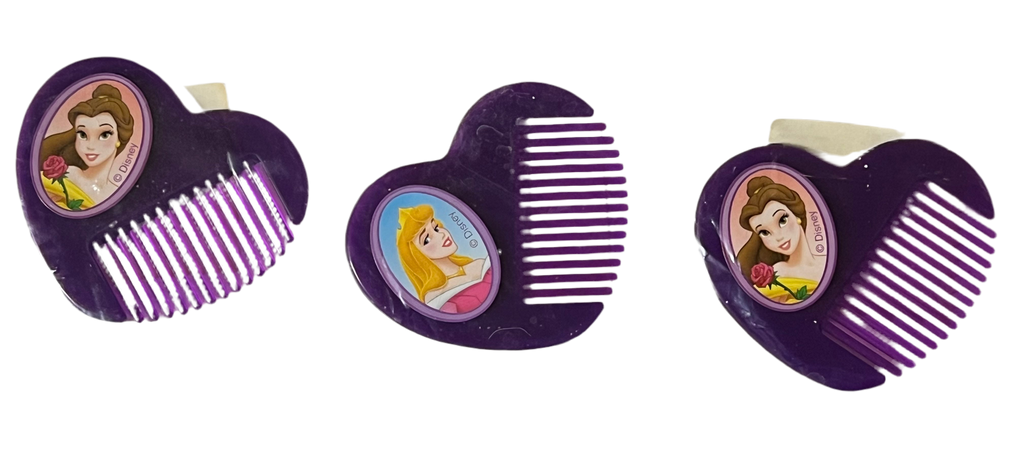 Disney Princess Mini Tiara Comb Party Favors – Set of 3