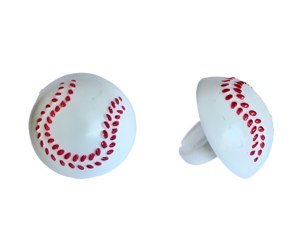 12 Baseball Cupcake Rings