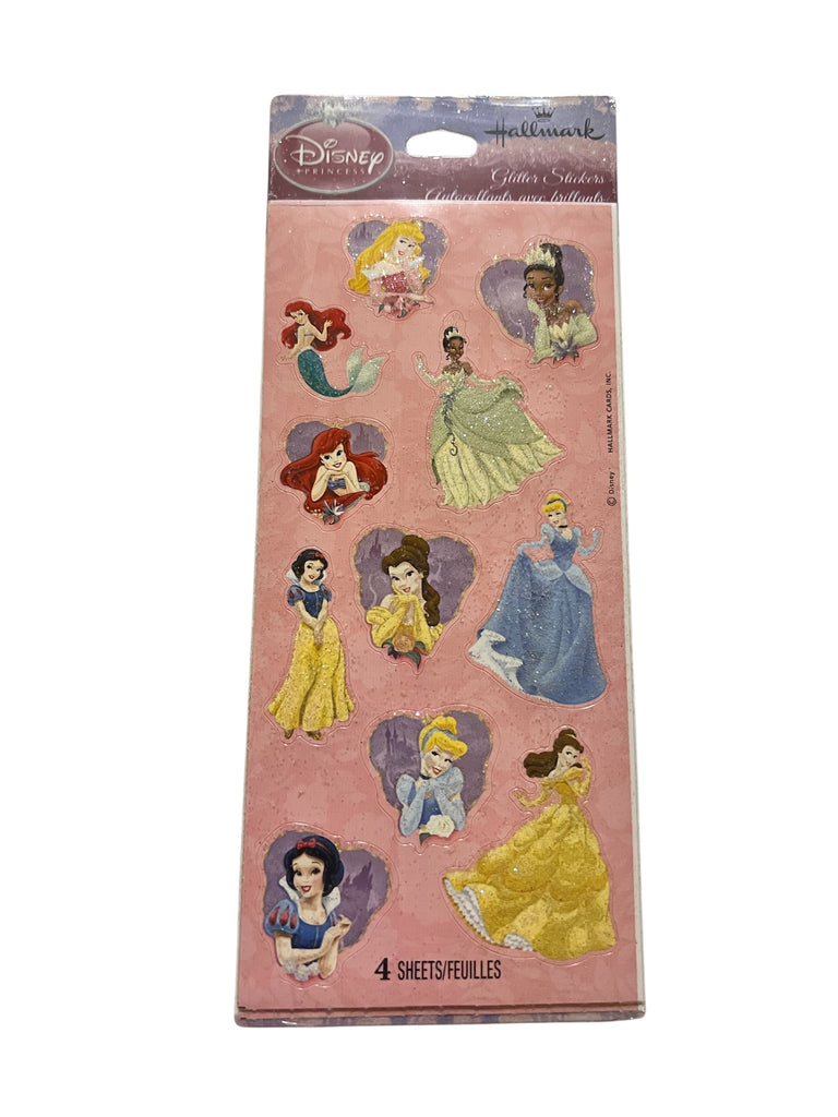 Disney Princess Glitter Stickeroni Stickers