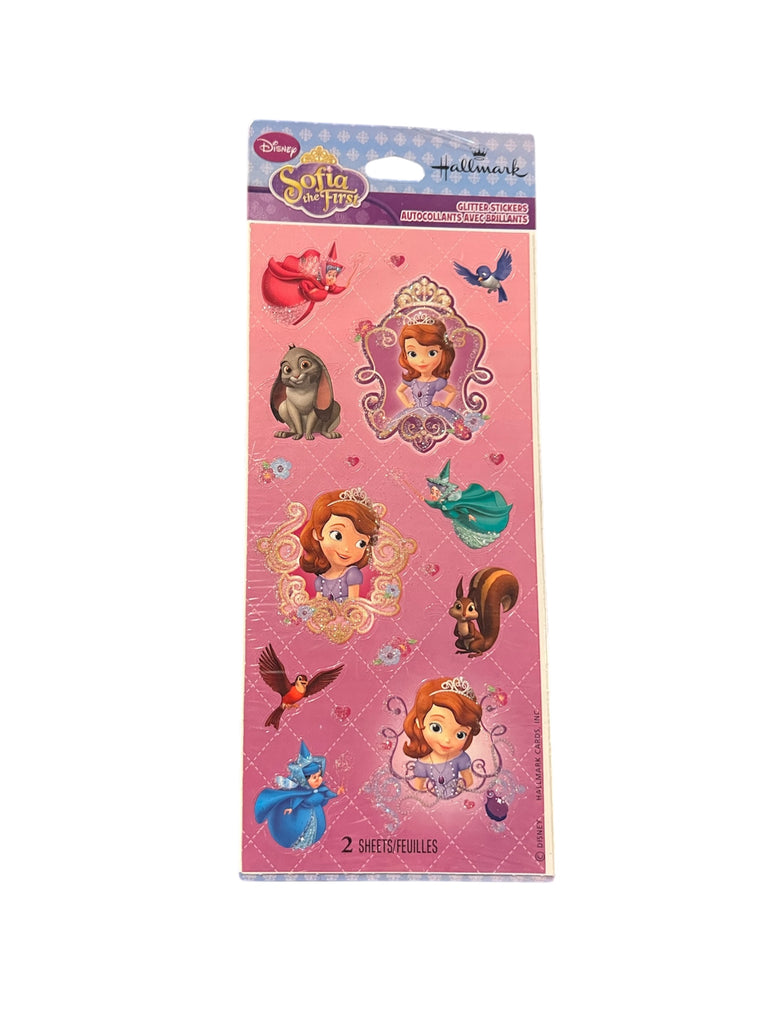 Sofia The First Glitter Stickeroni Stickers