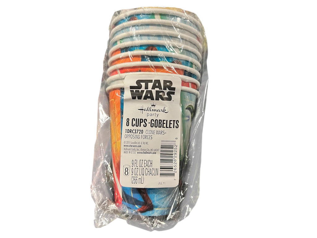 Star Wars The Clone Wars Opposing Forces Party Cups