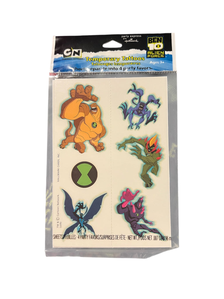 Ben 10 Temporary Tattoos