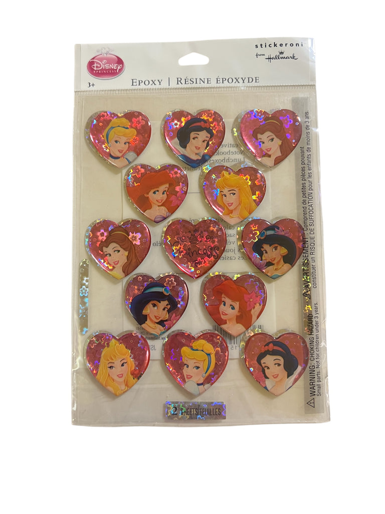 Disney Princess Epoxy Stickeroni Stickers