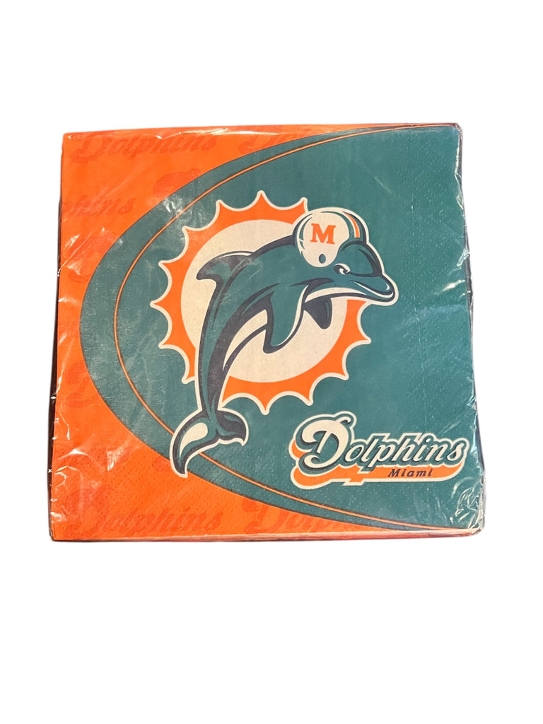 NFL Miami Dolphins Lunch Napkins Party Supplies