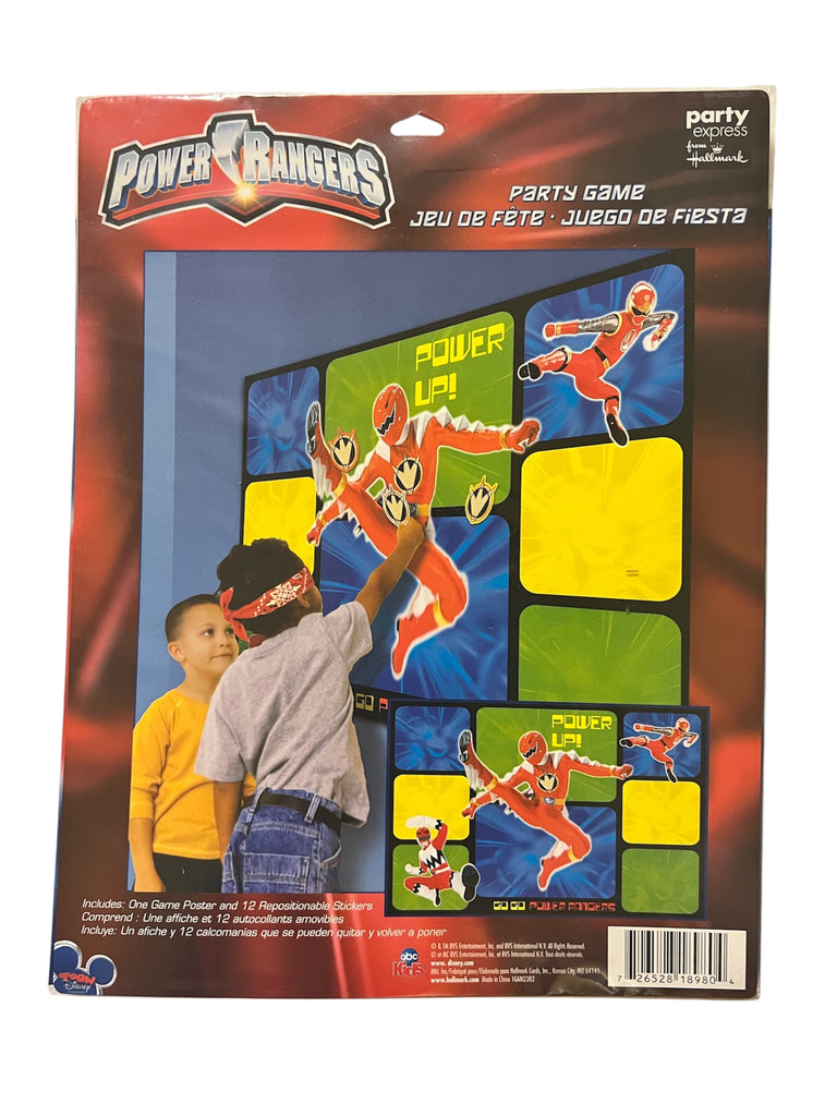 Power Ranger Party Game