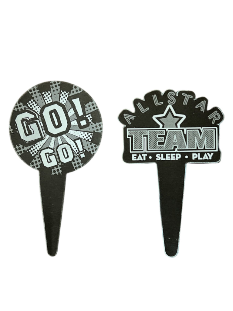 11 All Star Flexi Cupcake Picks