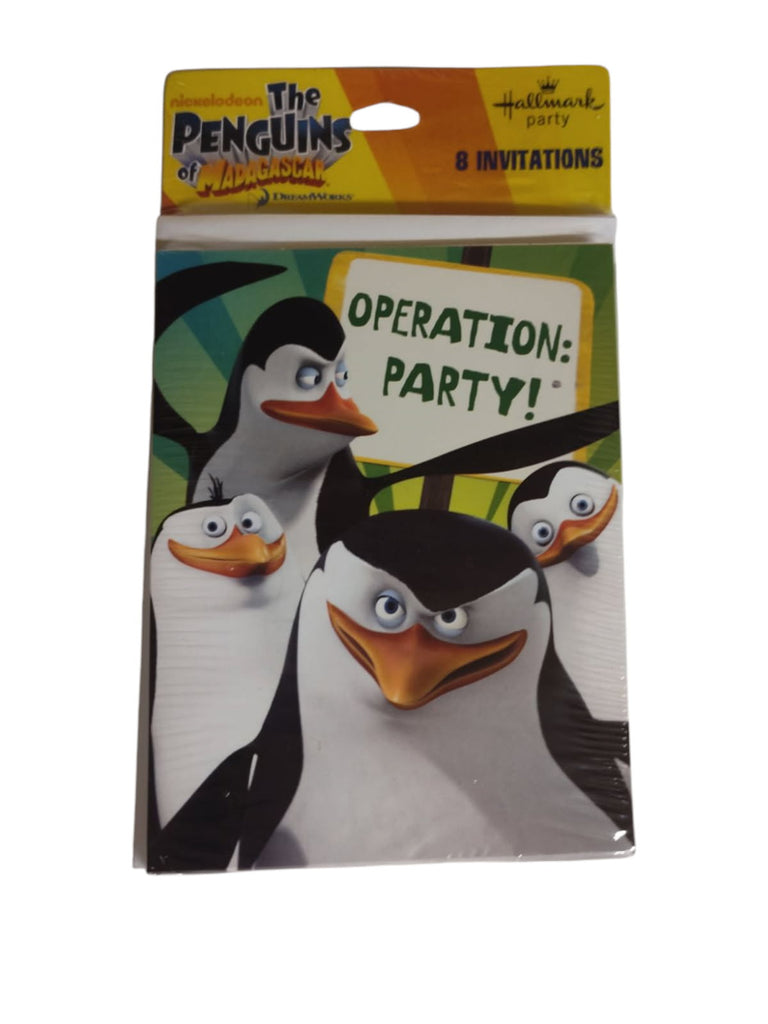 Penguins of Madagascar Invitations