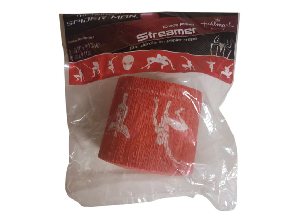 The Amazing Spider Man Birthday Party Streamers