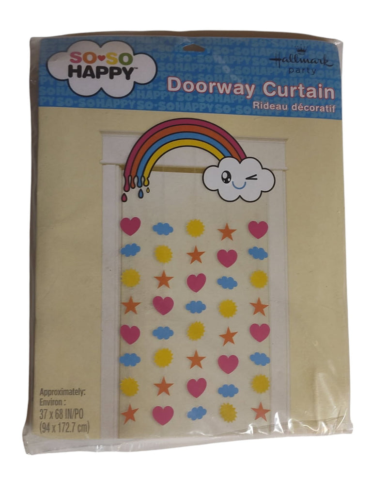 So So Happy Door Curtain