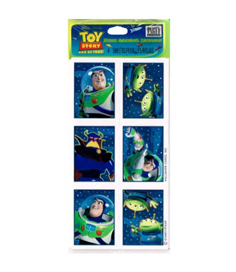 Disney Pixar Toy Story Buzz Lightyear Stickers