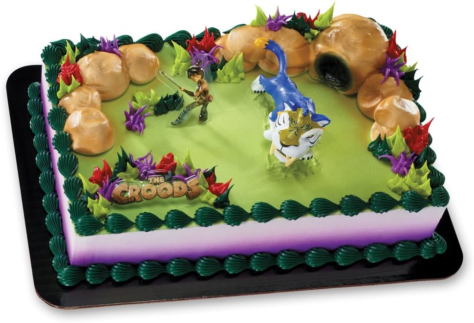 The Croods Man vs. Beast Cake Topper Set