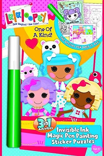 Lalaloopsy Sew Magical Sew Cute 3 in 1 Invisible Ink & More Fun Activity Book 1
