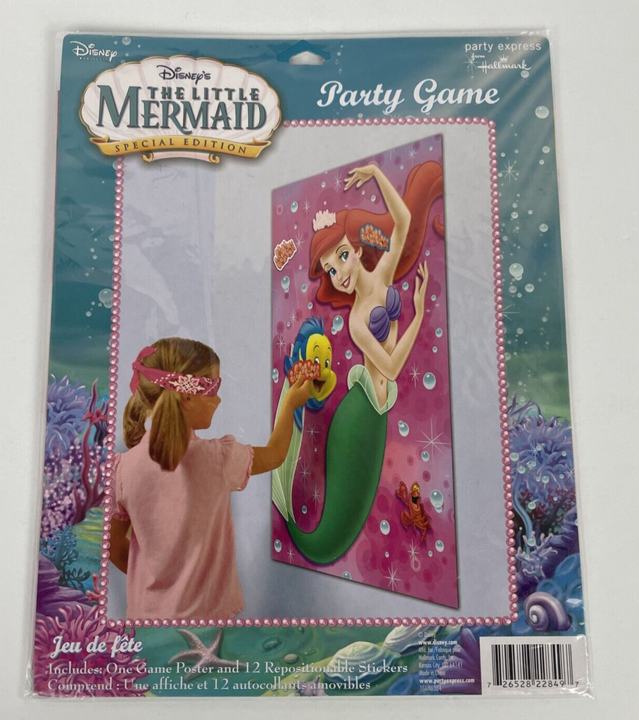 Ariel Little Mermaid Birthday Party Game