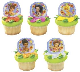10 Disney Fairies Pop Top Plac Cupcake Toppers
