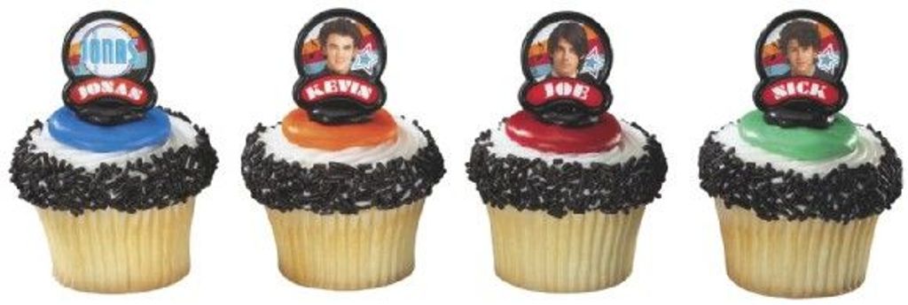 12 Jonas Brothers Cupcake Picks