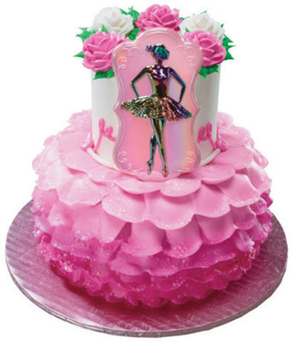 Ballet Ballerina Dancer Layon Cake Topper
