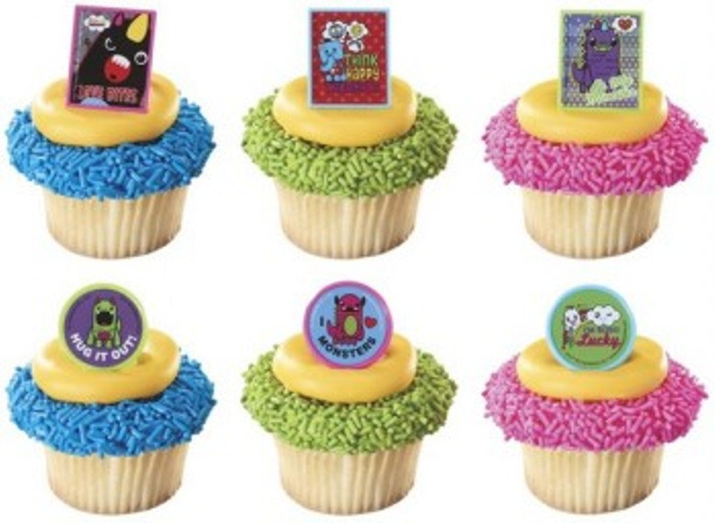 12 So So Happy Spread the Love Cupcake Rings