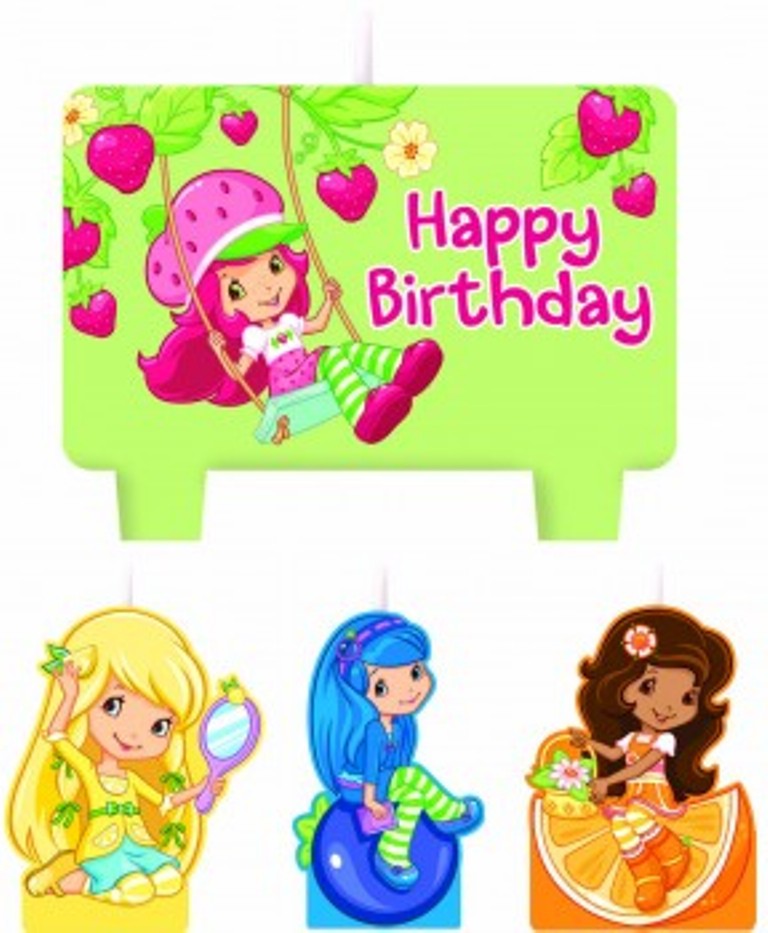 Strawberry Shortcake & Friends Candle Set