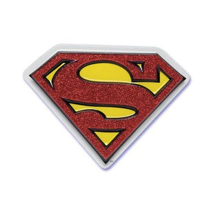 Superman Shield Pop Top Cake Topper