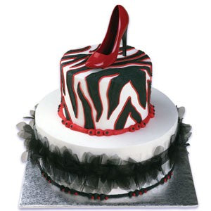 One Red Stiletto Shoe Cake Topper