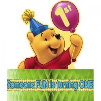 Winnie the Pooh's 1st Birthday Centerpiece
