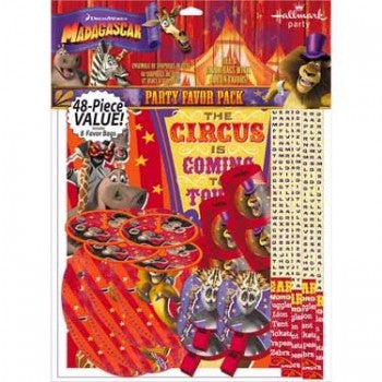 Madagascar 3 Party Favor Pack