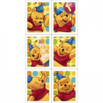 Winnie The Pooh Stickers. – Bling Your Cake