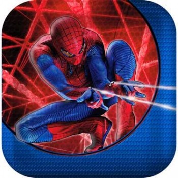 The Amazing Spiderman 3D Dessert Plates