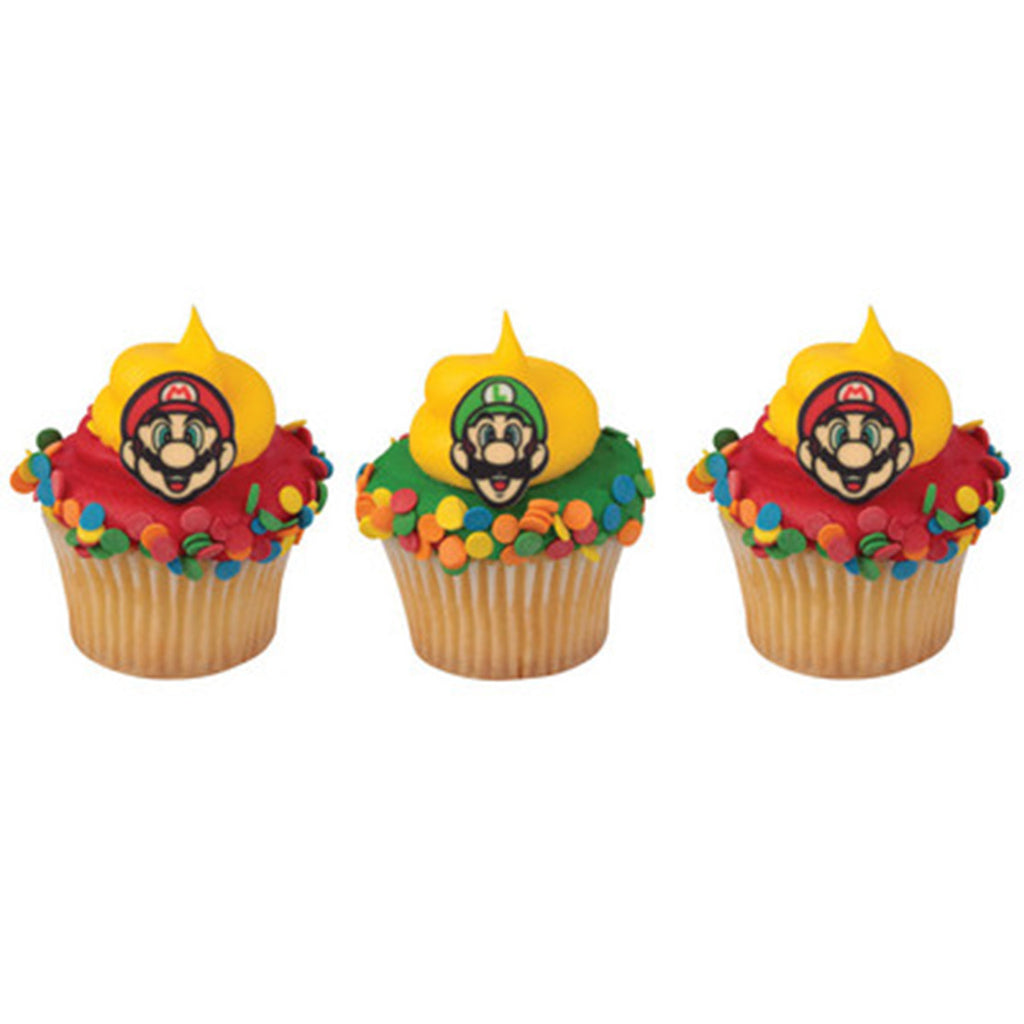 Super Mario Cupcake Toppers