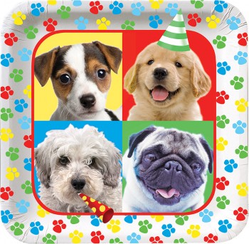 Puppy Paw-ty Dinner Plates