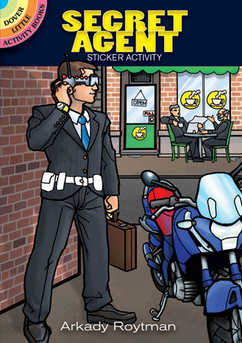Secret Agent Sticker Activity Book