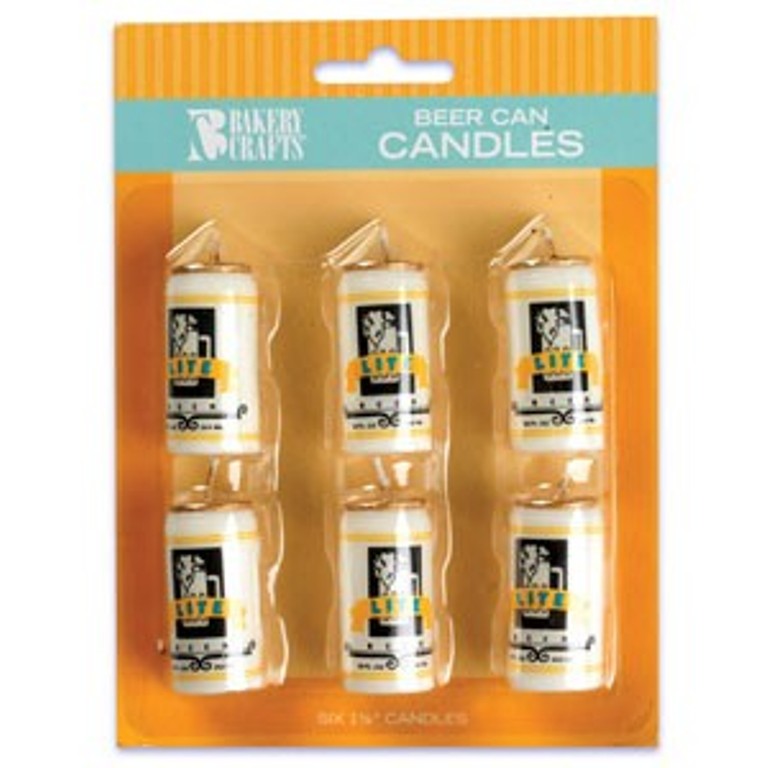 Beer Can Candles