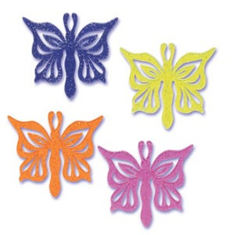 12 Butterfly Bookmark Cupcake Toppers