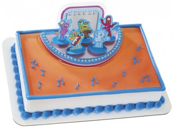 Yo Gabba Gabba Rockin Band Cake Topper Set