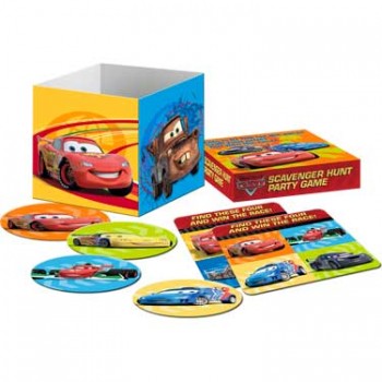 Disney Cars 2 Scavenger Hunt Party Game
