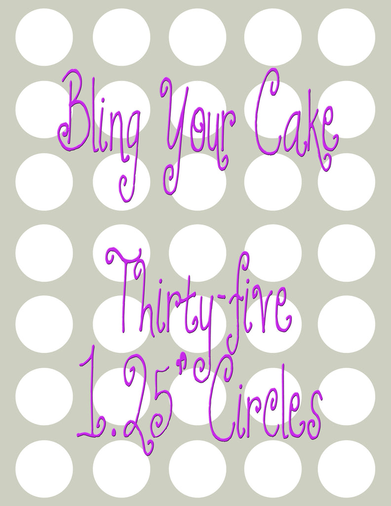 Design Your Own Single Image Edible Icing Cake Pop Decor Toppers - DYOSE
