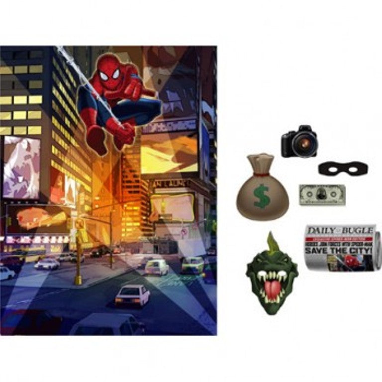 Spider Hero Spiderman Dream Party Photo Backdrop & Props