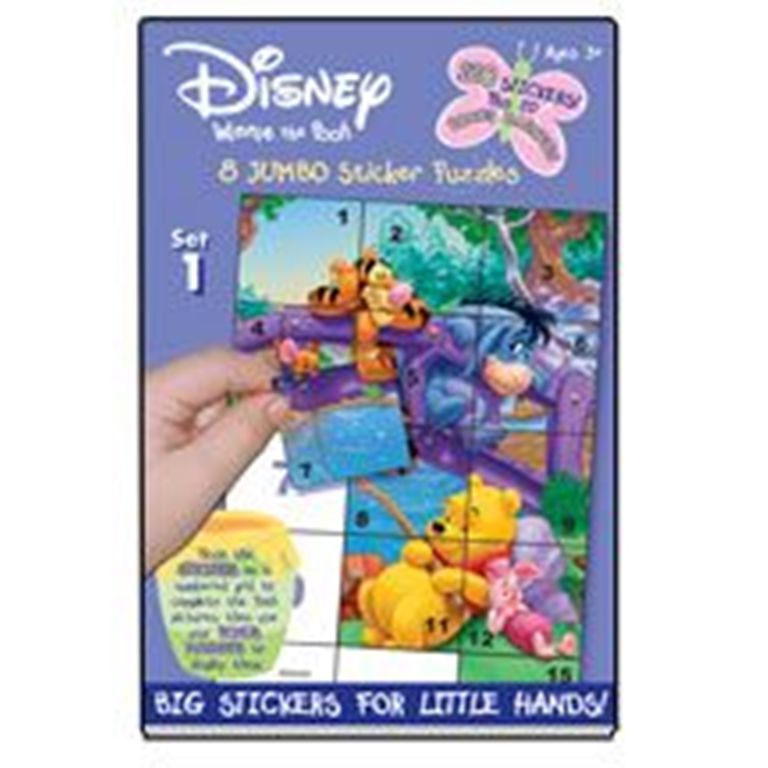 Winnie the Pooh Sticker Puzzles Set 1