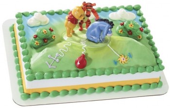 Winnie the Pooh A New Tail for Eeyore Cake Topper