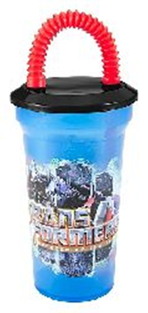 Transformers Fun Sip Tumbler Cup with Lid and Straw by Zak Designs