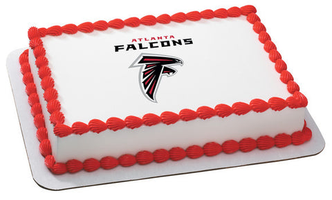 NFL Atlanta Falcons Edible Icing Sheet Cake Decor Topper
